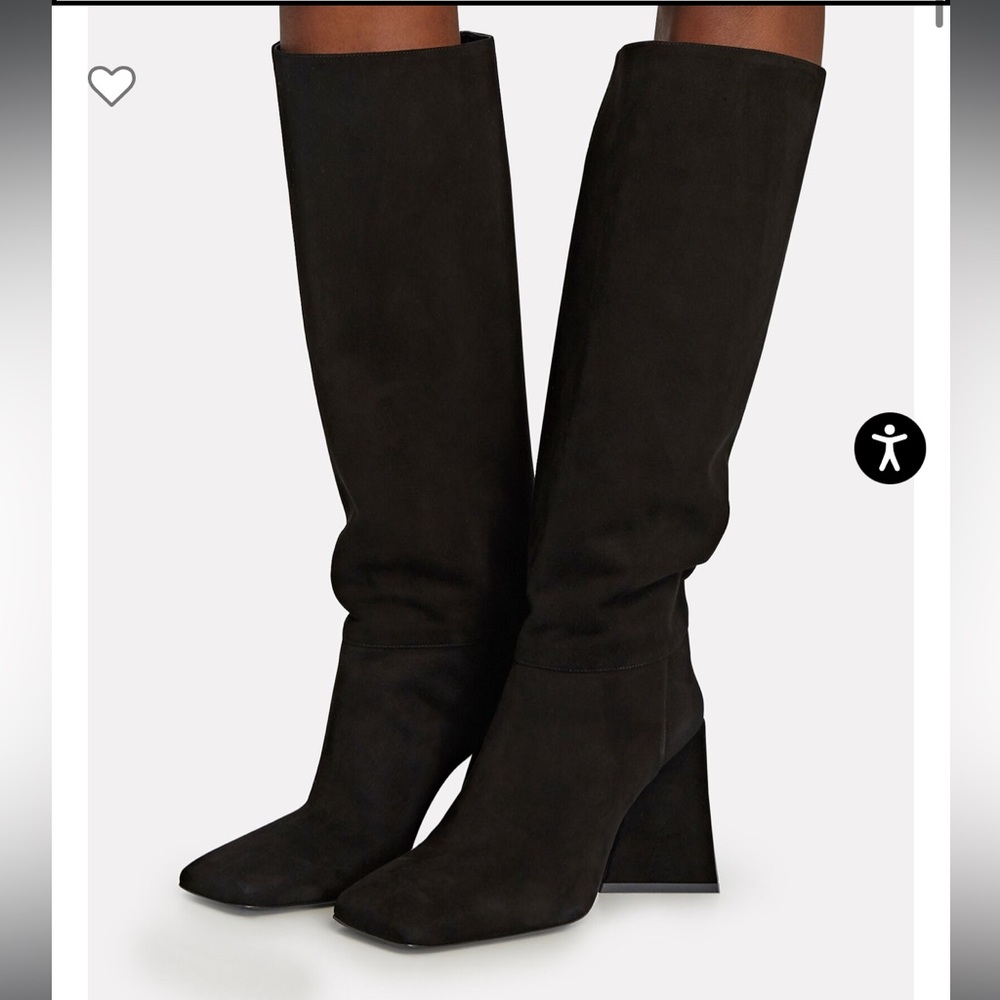 The Attico Devon Tall Suede Boots
